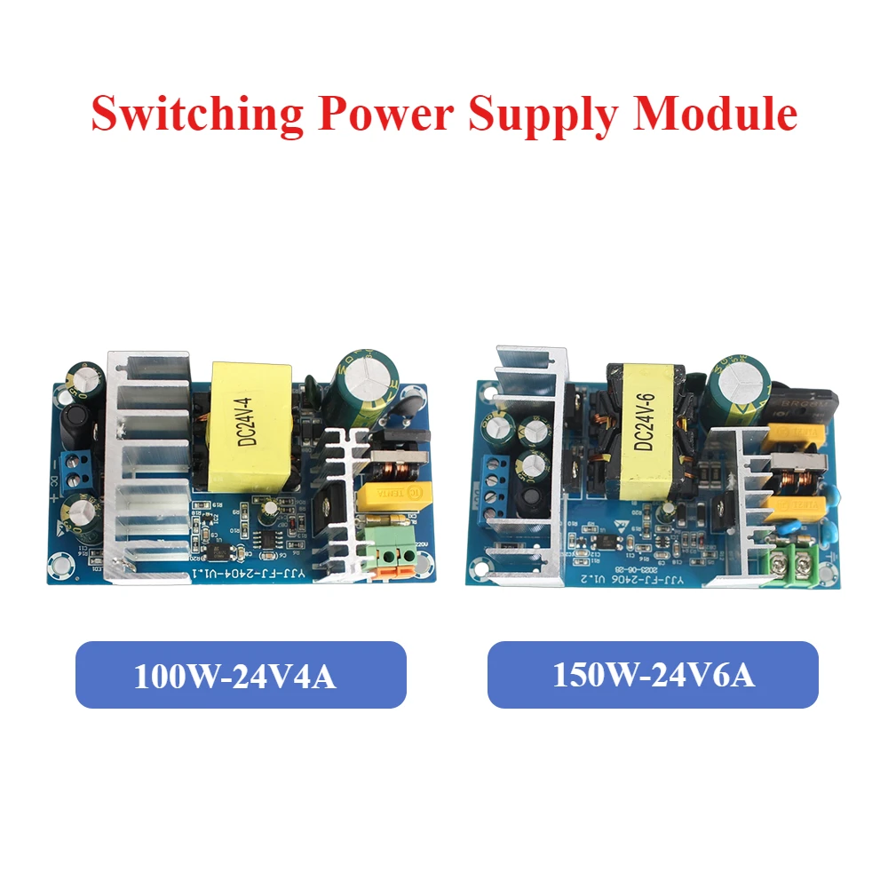 AC 110-220V zu DC 24V Step Down Transformator Netzteil Board Konverter 4A 6A 100W 150W Schaltnetzteil Modul