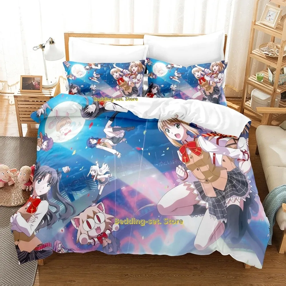 Carnival Phantasm Bedding Set Single Twin Full Queen King Size Bed Set Adult Kid Bedroom Duvetcover Sets 3D Anime Bed Sheet Set