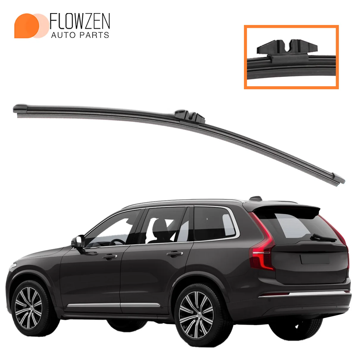 1 Stück Heckwischer passend für Volvo XC90 V90 2015-2023 Autoteile Heckscheibenwischerblätter Scheibenwascher-Zubehörteile