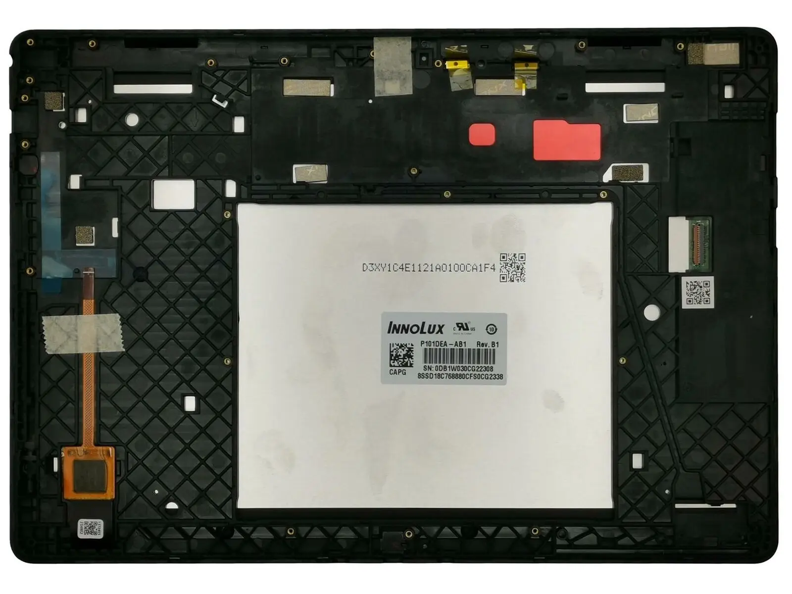 10.1 Polegada para lenovo tab b10 lcd montagem da tela de toque preto