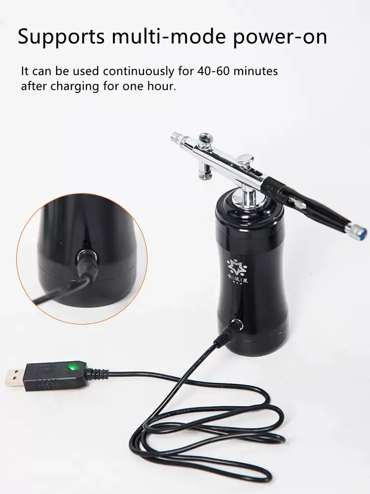 

Portable Mini Rechargeable Black Pottery Spray Pen Air Pump Glaze Paint Tool 0.65kg Drawing Art Supplies