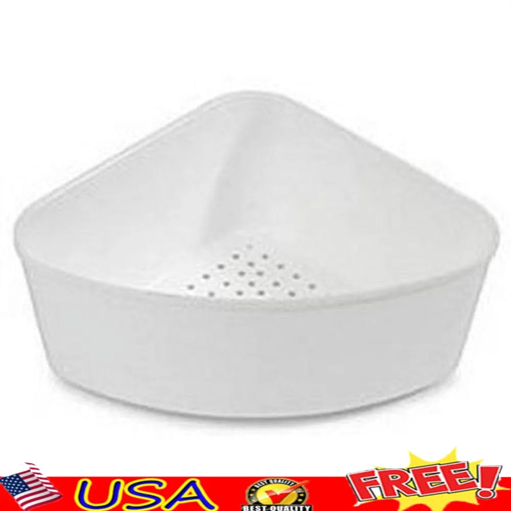 

Угловой фильтр для раковины. Кухонные сборки пищевых продуктов и овощечистки. Компактный дизайн. Аккуратная организация и сушка посуды для раковины.