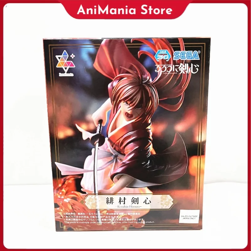 En Stock Luminasta Himura Kenshin Rurouni Kenshin Meiji Kenkaku Romantan Anime figuras de juguete PVC modelo colección muñeca regalo