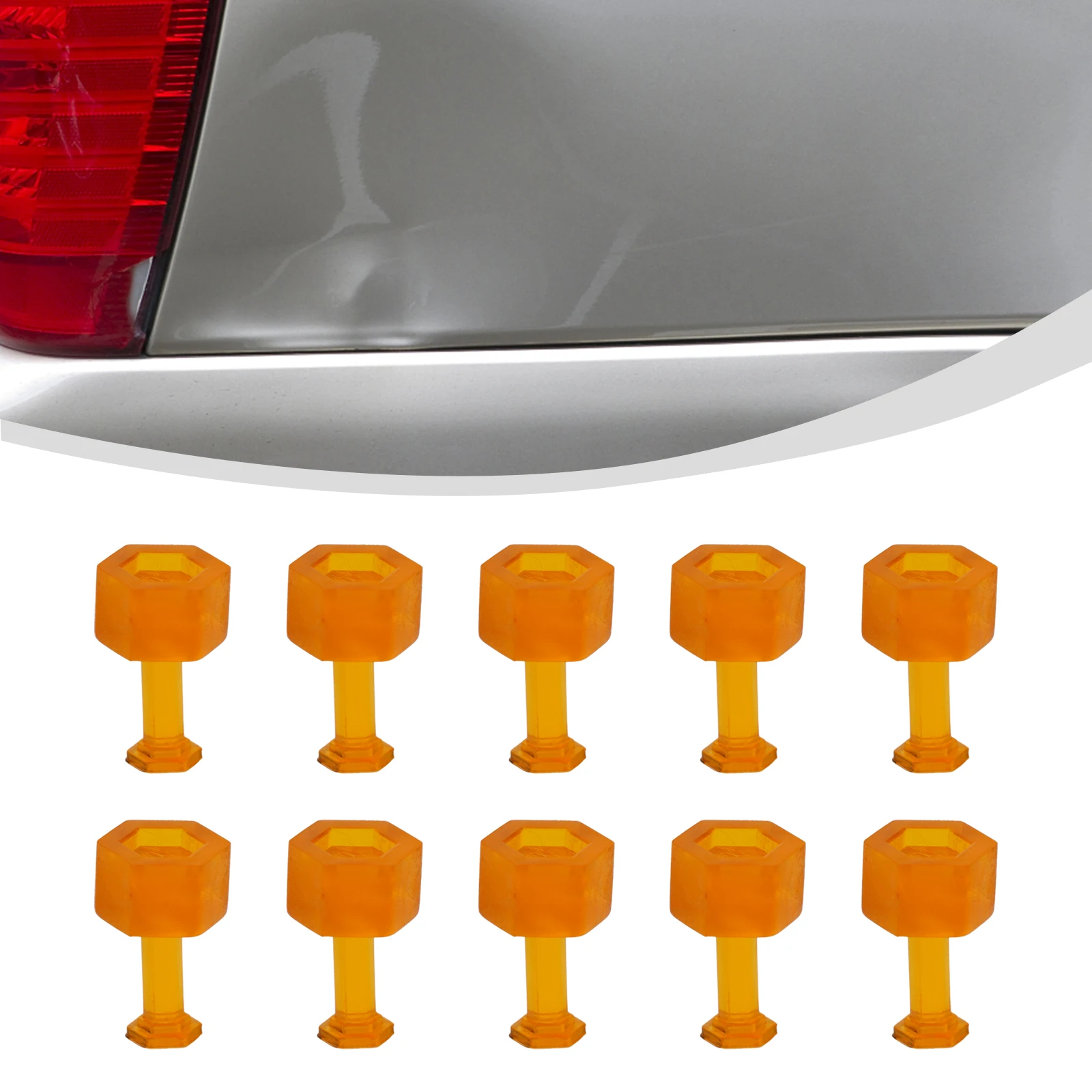 

10 шт., клеевые вкладки, инструменты для удаления вмятин, авто, без покраски, ремонт вмятин, инструмент для обслуживания, съемник, клеевые вкладки для кузова автомобиля