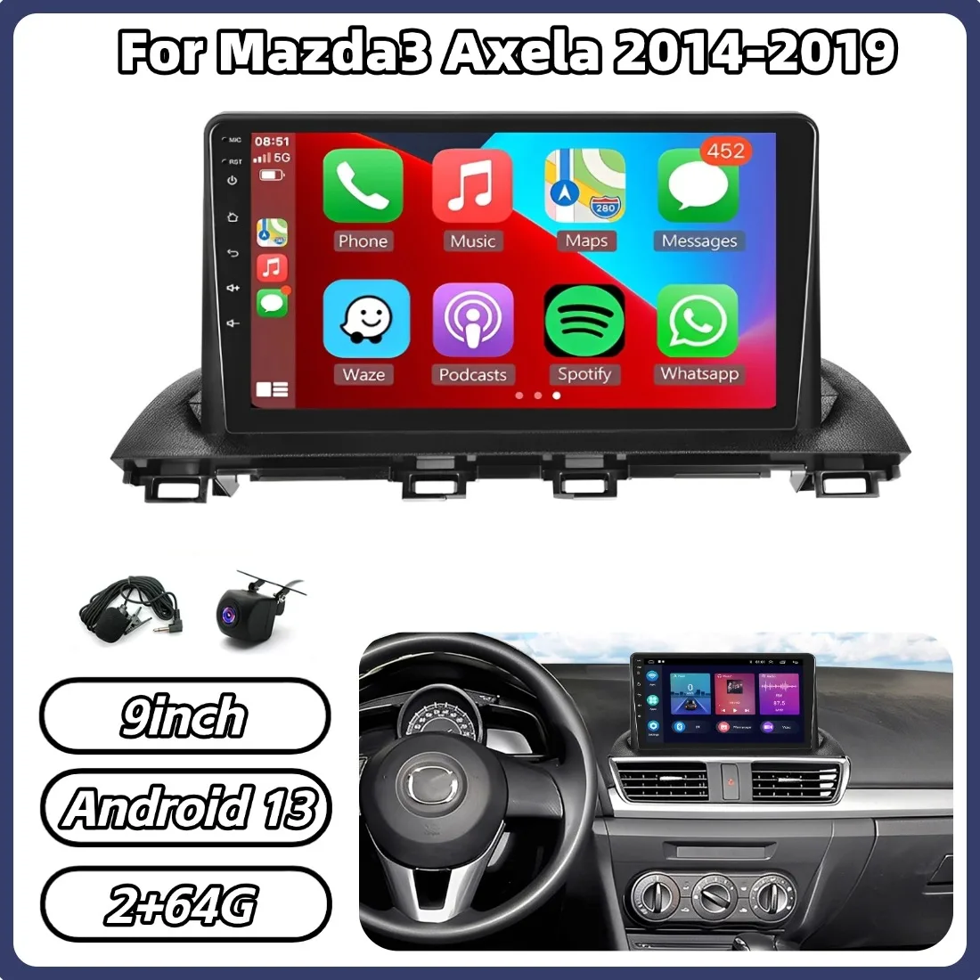 9In Car Stereo Radi…