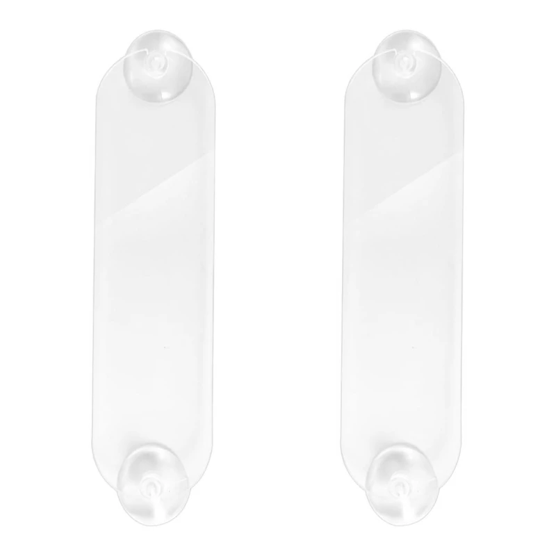 L5BC 2pcs Pass Holder with Suction Cups for Major Toll Passes Pass Mounting Strips Windshield Mount Transponder Holder