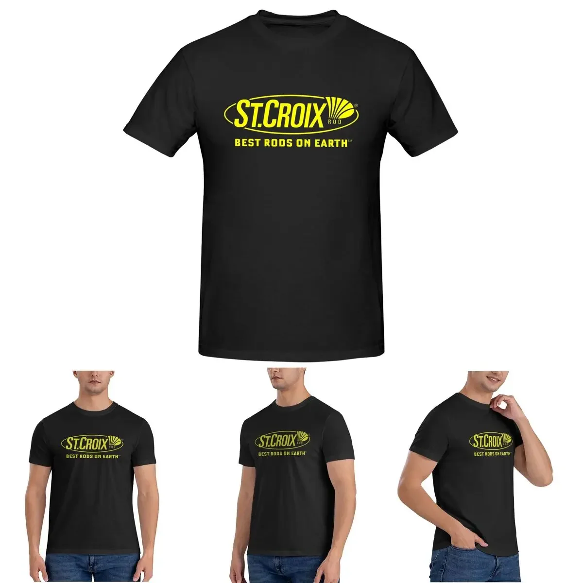 Life Love St Croix Merch T-Shirt for Men Cotton Plus Size T Shirts Men's Tees Short Crew Neck Summer Clothes Tops S-6XL