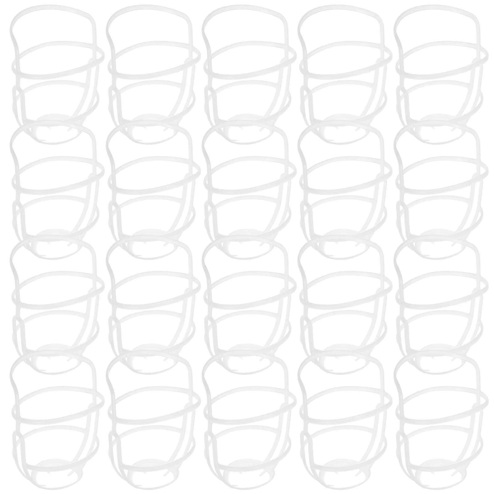 

20PCS Saline Bottle Hanging Nets Plastic Drip Covers Water Bottles Nets Infusion Bottle Nets for Secure Bottle Hanging and Drip