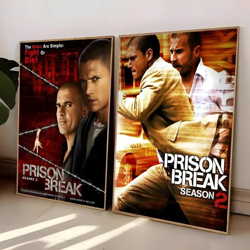 TV P-Prison Break Poster Perfect Space Sticker Self Adhesive for Office Home Theater Wall Art Decor Fancy Gift - view 4