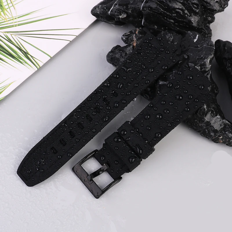 Silicone Raised Mouth Rubber Watch Strap for Casio G-SHOCK Steel Heart GST-B400 GST-B200 Series Waterproof Bracelet 24x16mm