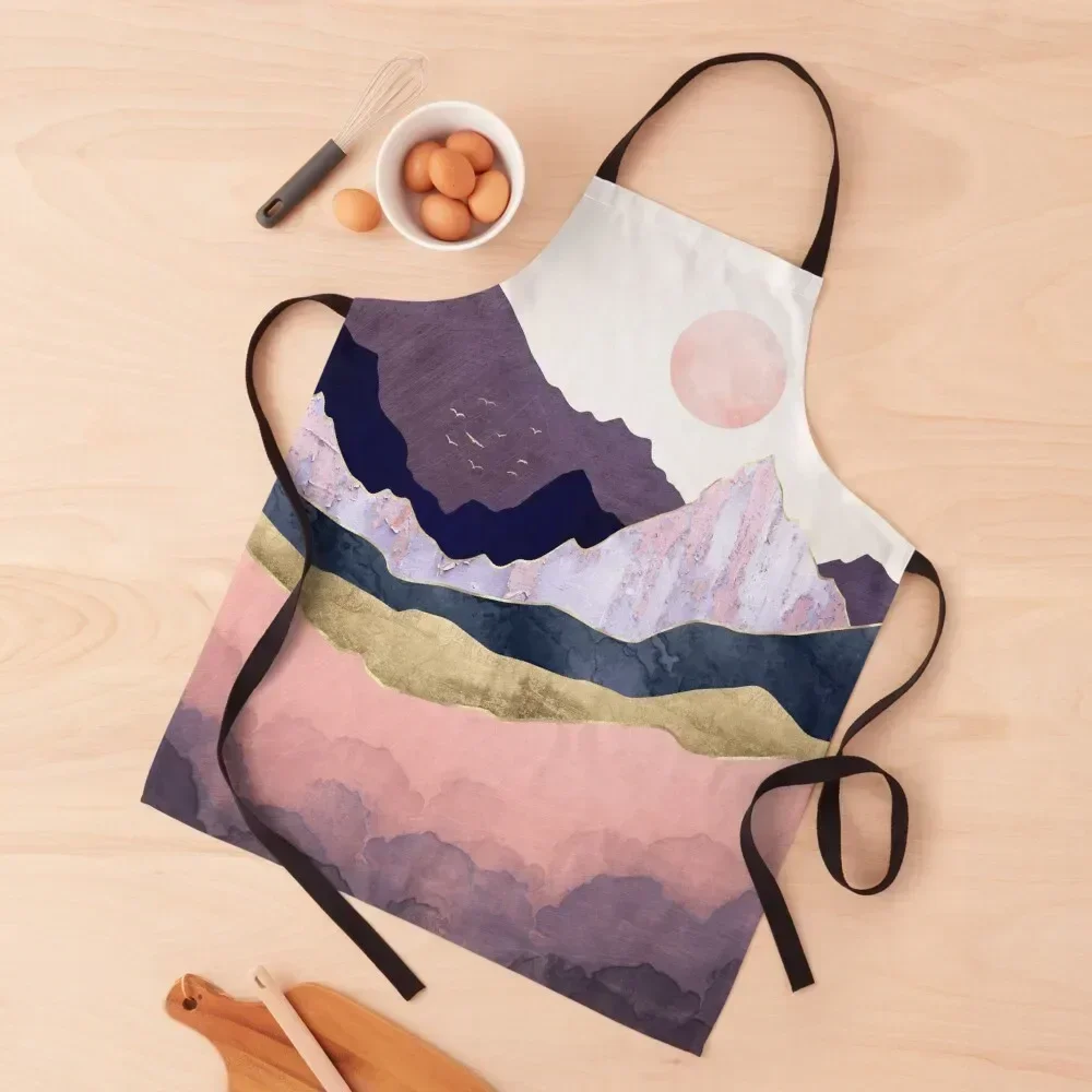 

Mauve Mist Apron kitchen clothes For Kitchen Women Apron