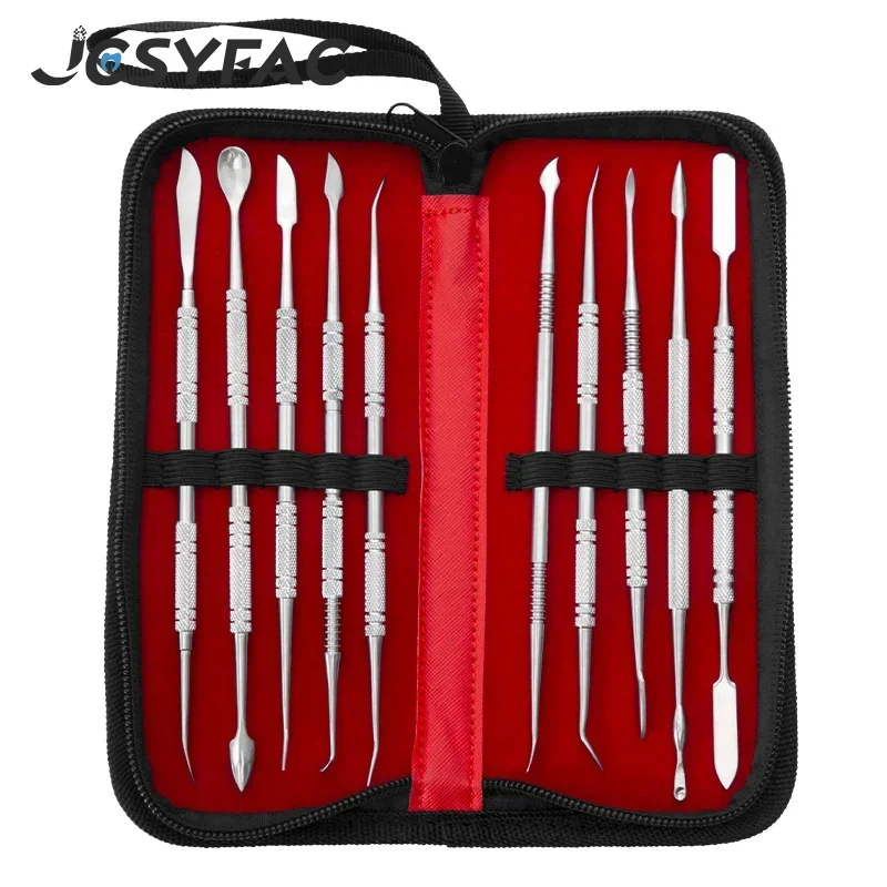 

10pcs/Set Dental Spatulas Plaster Knife Practical Wax Carving Tool Dentistry Lab Dentistry Instrument Tools