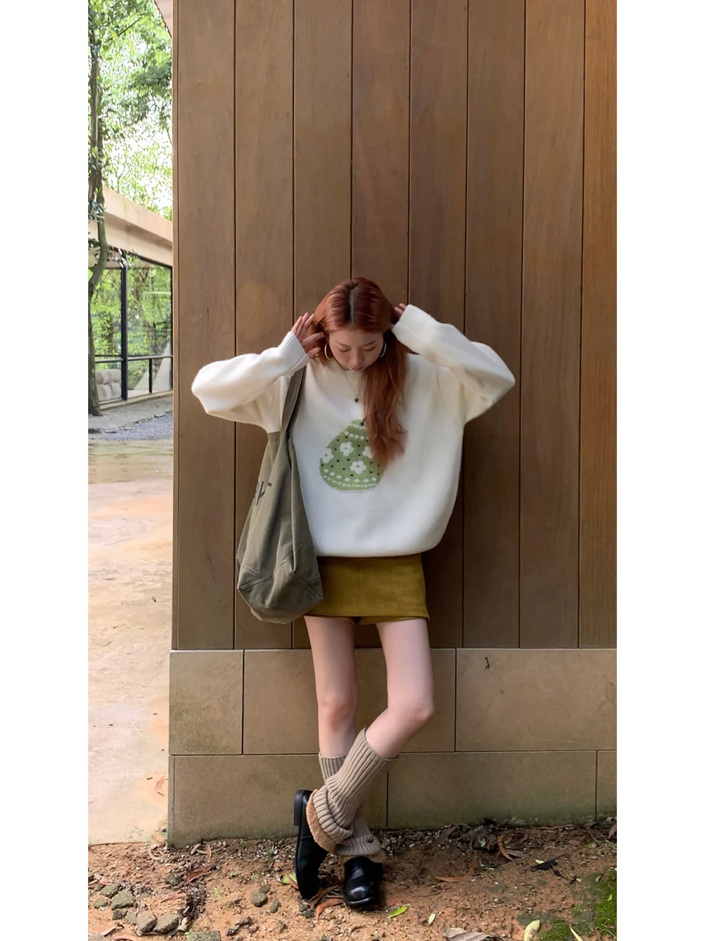 

Осенне-зимний женский трикотаж Long Sve Lazy Sle, уникальный дизайн, удобный крой, круглый свитер Ne G Sli для поездок на работу...