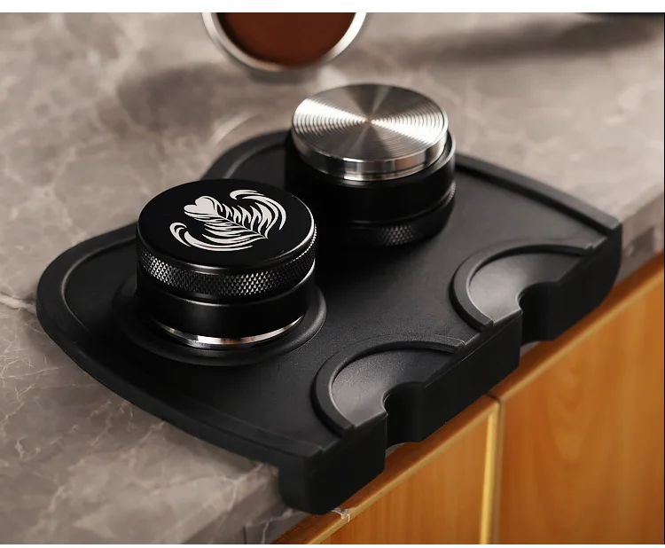 

Coffee Tamper Silicone Pad Silicone Coffeeware Tamping Barista Wdt Tools Anti-Skid Coffee Tampering Latte Tamping Mat