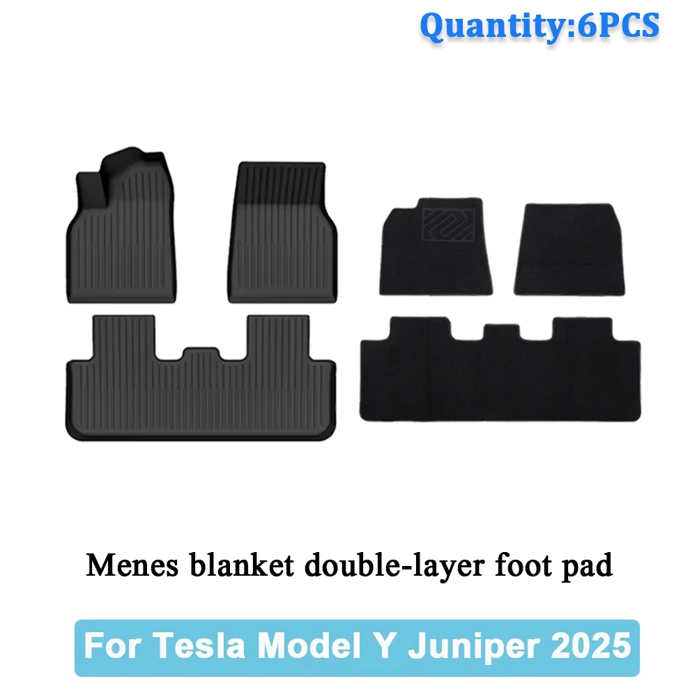 Double floor mats