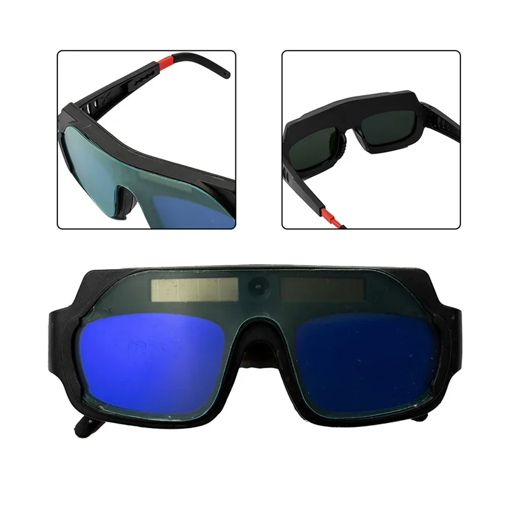 Welding Glasses Solar Goggle Automatic Darkening Welding Shield Resist Ultraviolet Rays Helmet Glasses Welder Glasses Parts