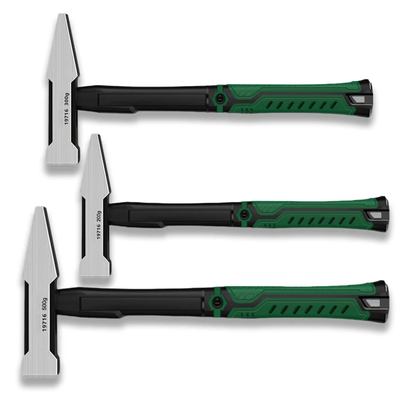 

High Carbon Steel Duckbill Hammer 200/300/500g Flat Headed Integrated Nail Hammer Rubber Coated Handle Machinist Hand Tools