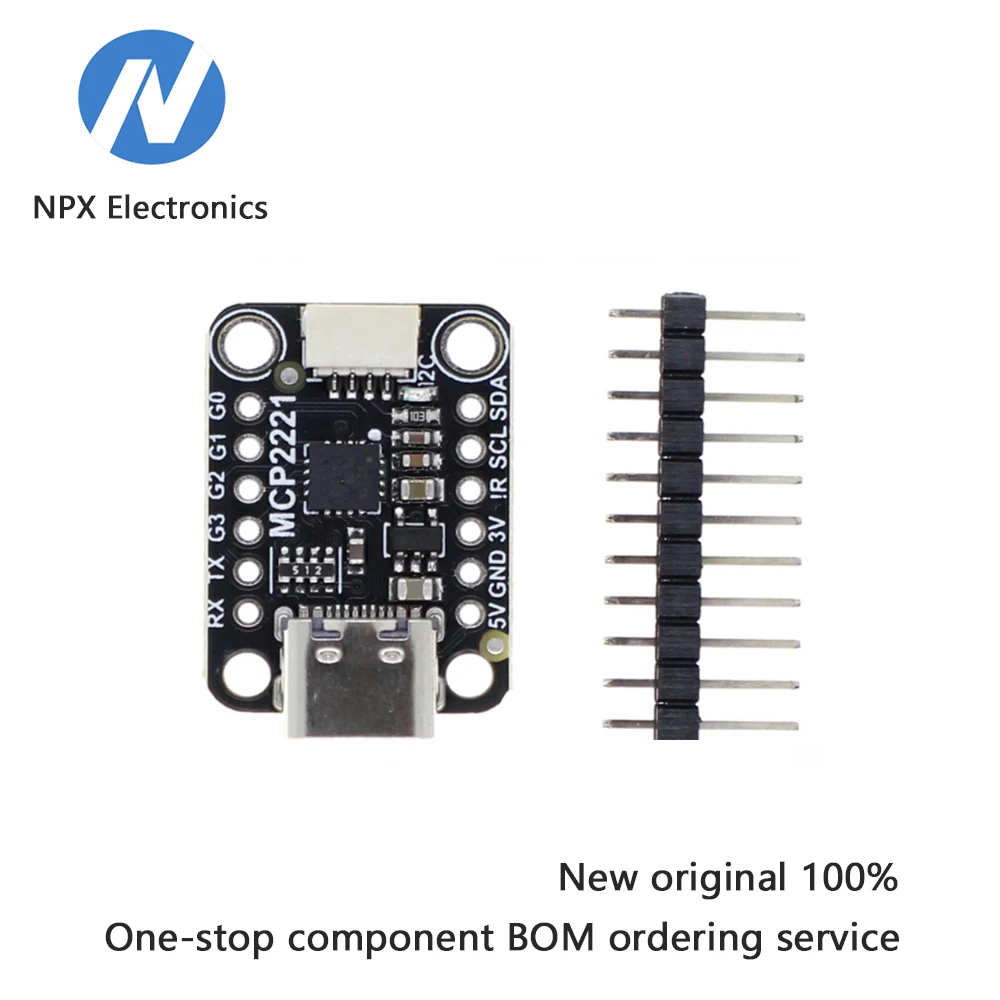 

MCP2221A АЦП с USB-GPIO, совместимый с I2C Stemma QT Qwiic