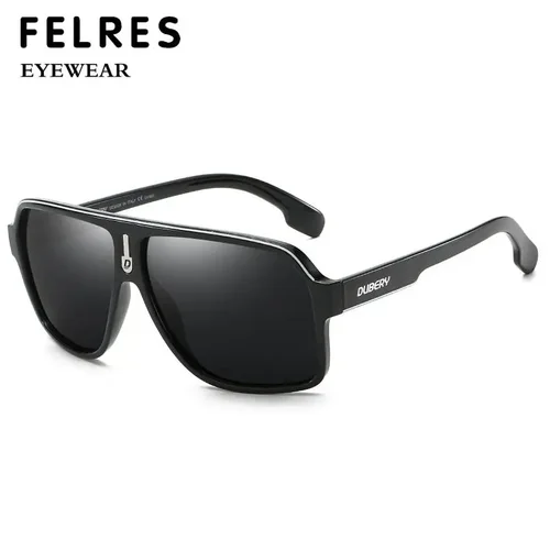 Imagen 2 del producto Gafas de sol clásicas con montura grande graduadas para miopía, gafas de sol teñidas para miopía, gafas de sol de conducción de sombra-0,5 a-6,0