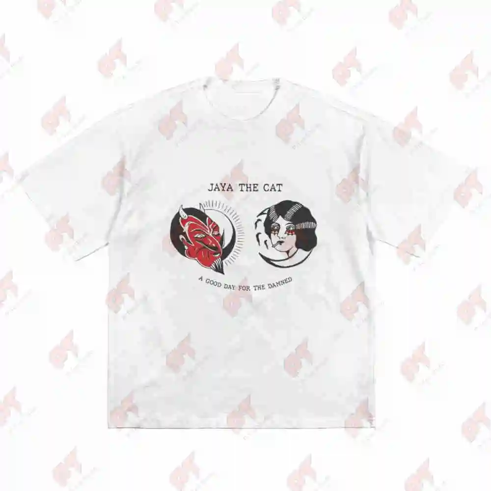 Jaya The Cat A Good Day For The Damned Short Sleeve Tee 100% Cotton T-Shirt