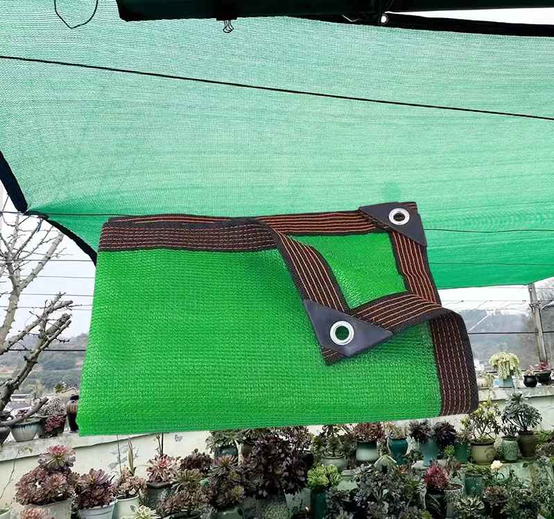 

70~95% UV HDPE Outdoor Green Sun Shade Net Garden Shelter Pergola Sunshade Sail