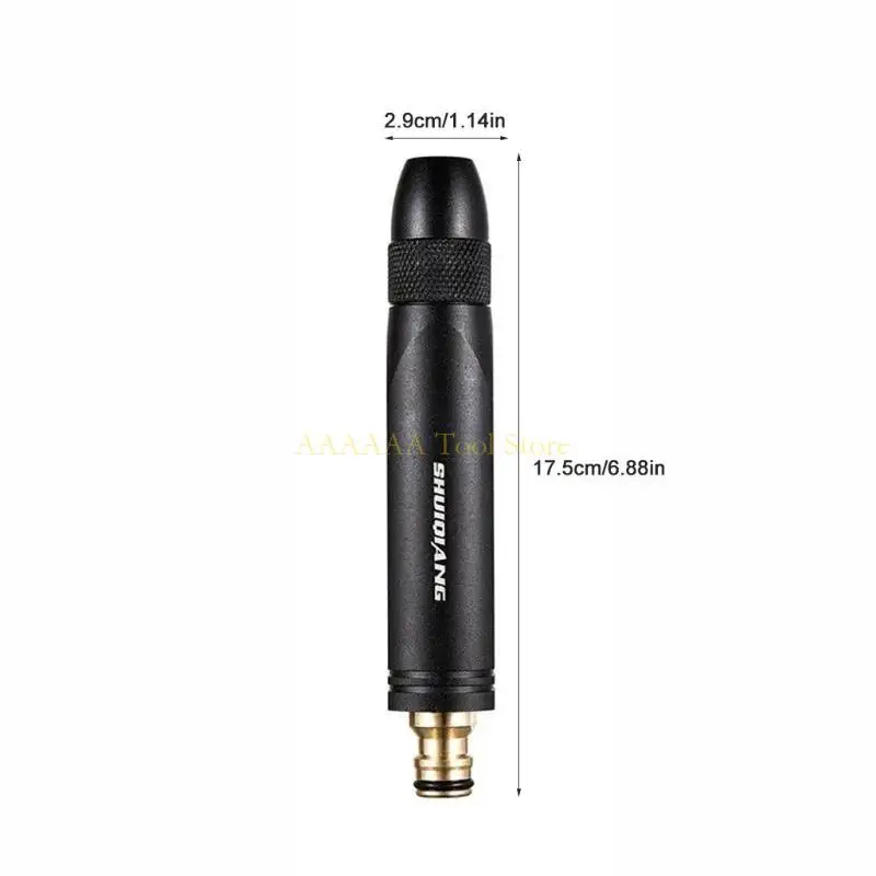 A2BE 강한 긴 막대 금속 압력 와셔 물 스프레이 건 황동 노즐 정원 도구