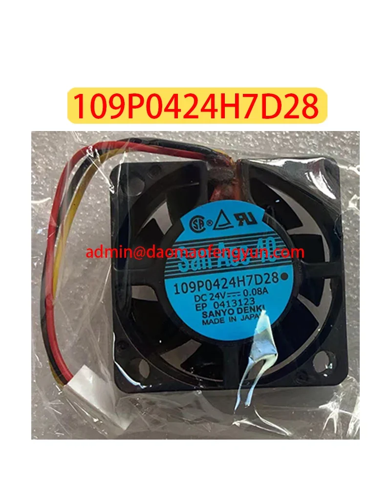 

109P0424H7D28 Brand new Fan 24V DC 0.08A Fast shipping