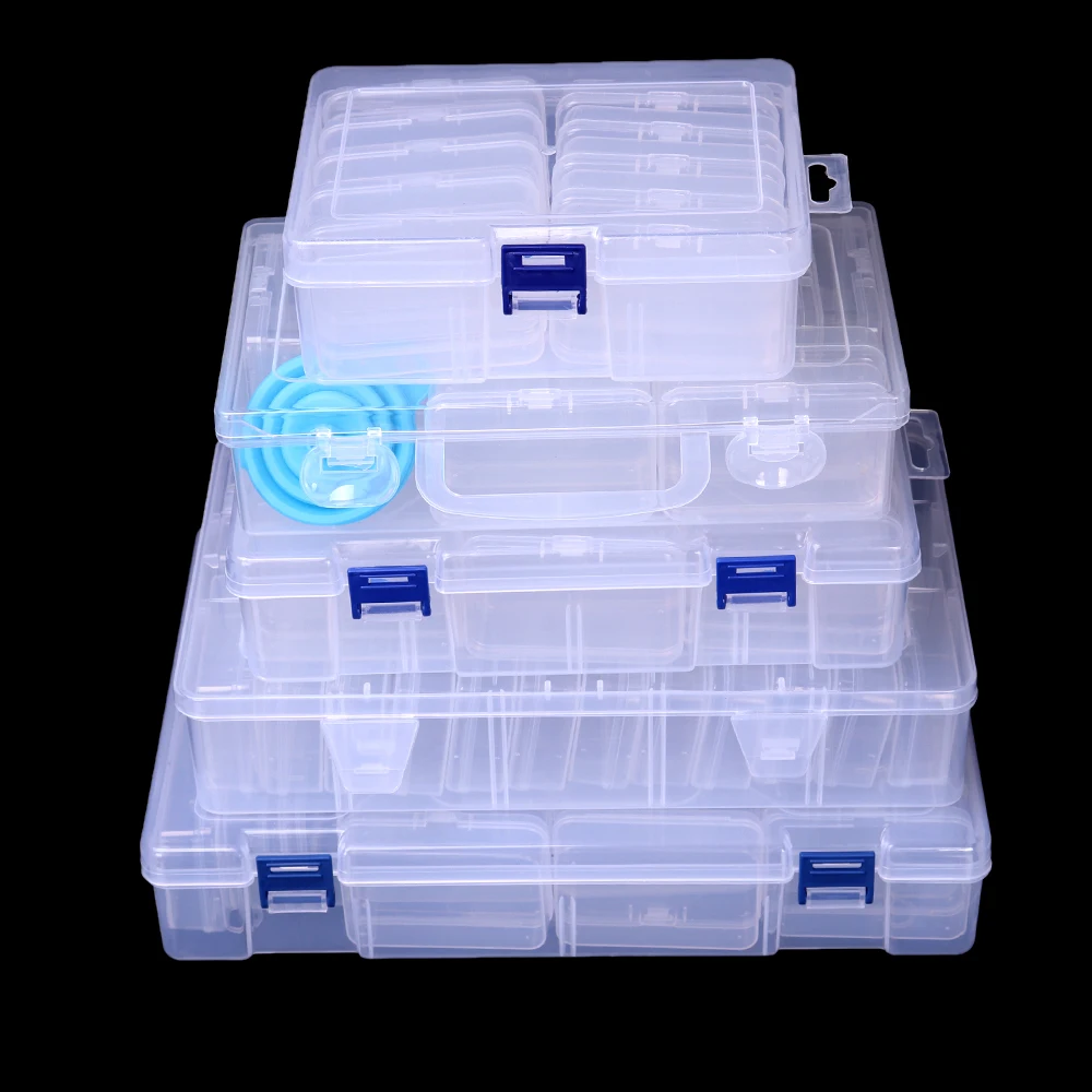 10/14/19/24/30 Bottles 5D Diamond Painting Tools Storage Box Diamond Painting Accessories Tools Bead Mosaic Storage Container Ca