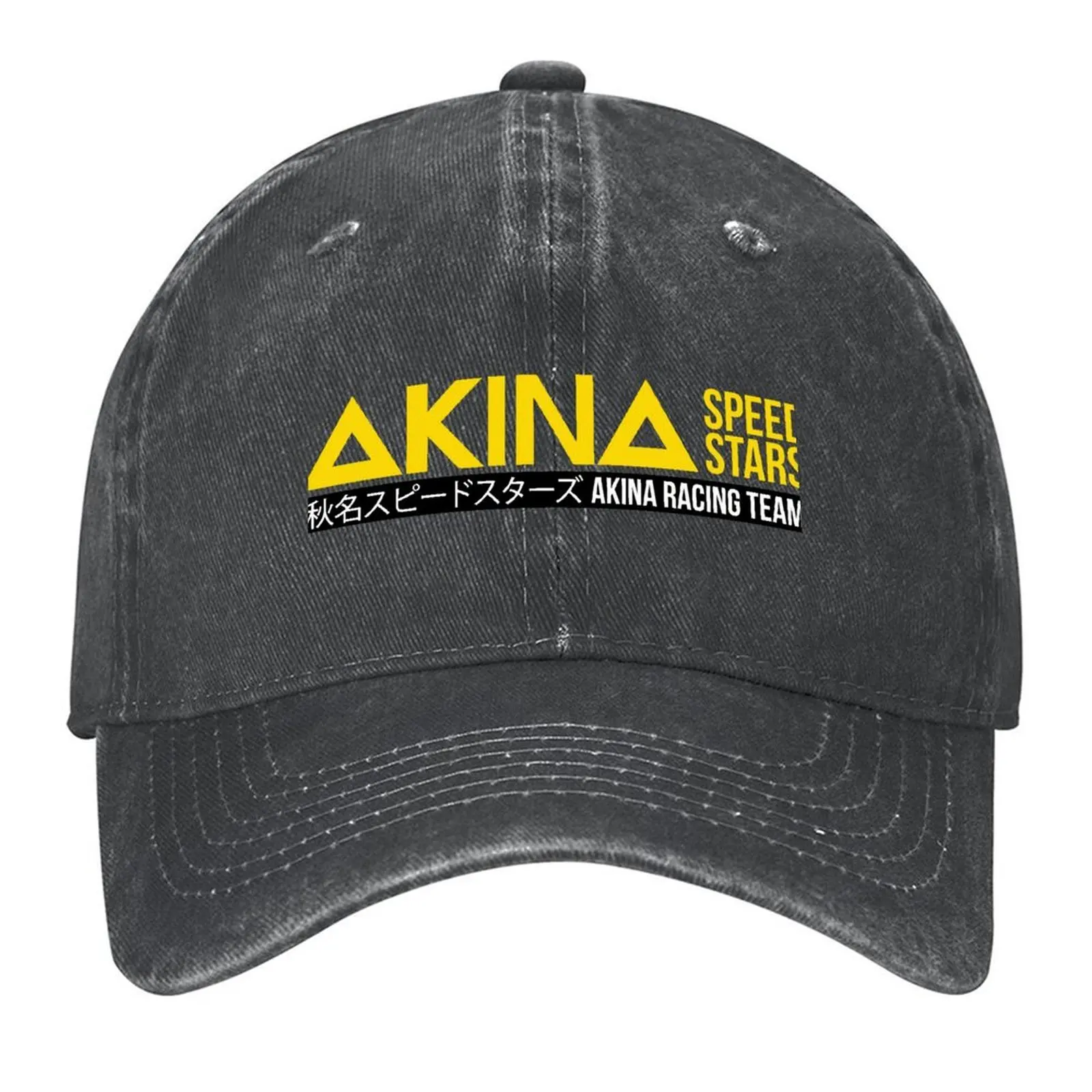 

Akina speed stars Gunma Team Classic T-shirt Baseball Cap Male hat Rugby hats on offer Sunhat Woman Hats Men's