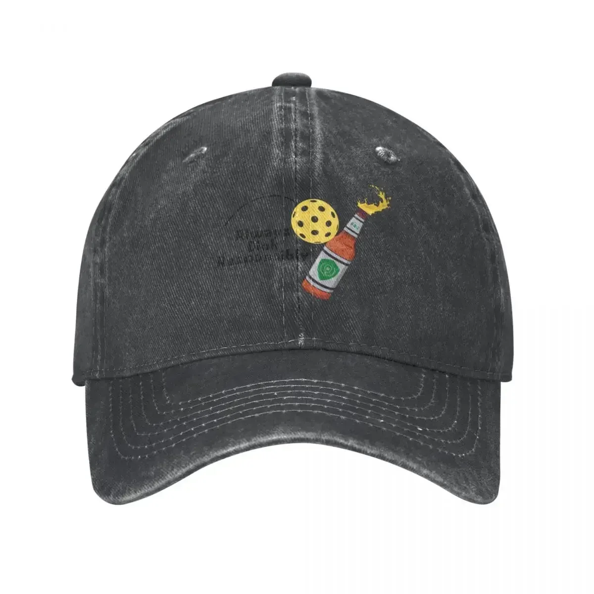 Pickleball - Dink Responsibly Beer Bottle Baseball Cap Sun Hat Caps Women Men'S