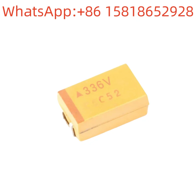 5 pieces TAJD336K035RNJ original genuine SMD tantalum capacitors 7343D 33uF (336) ±10% 35V