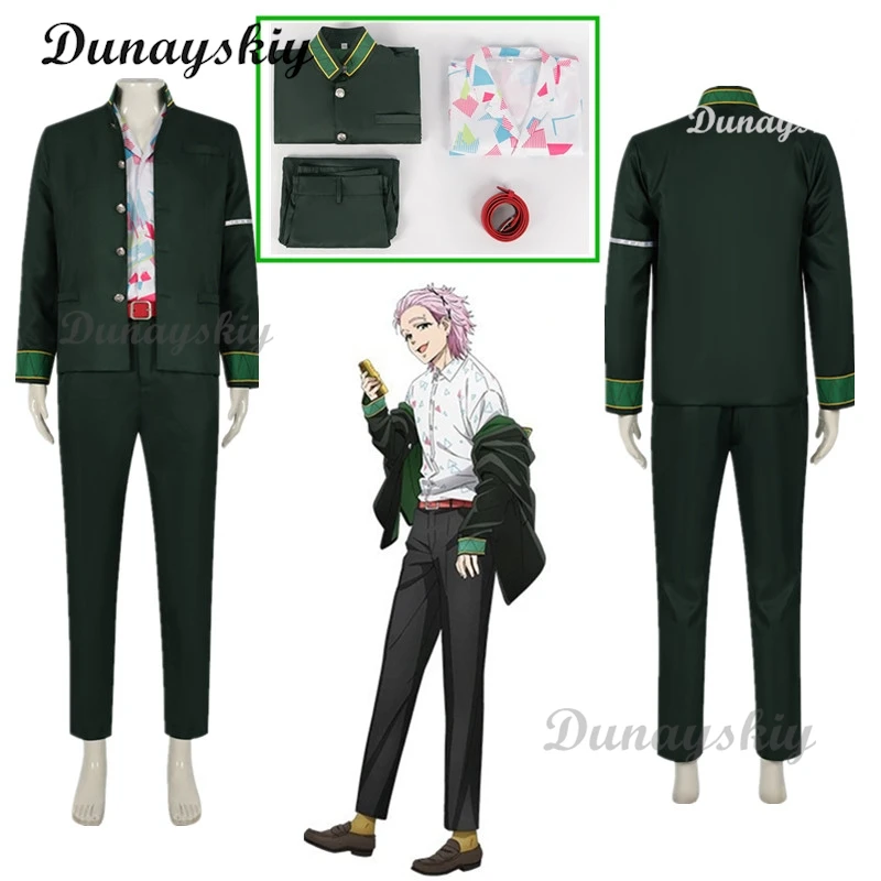 

Anime Wind Breaker kiryu mitsuki Cosplay Costume School Uniform Bofurin Akihiko Nirei Halloween Party for Women Men