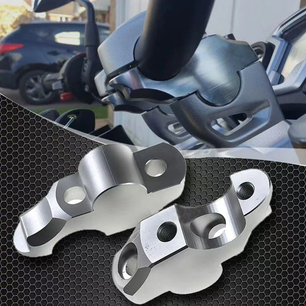 New Motorcycle Accessories Handlebar riser For BMW F900R F900XR Silver Handlebar Riser Bar Mount Handle Clamp F 900 XR F 900 R