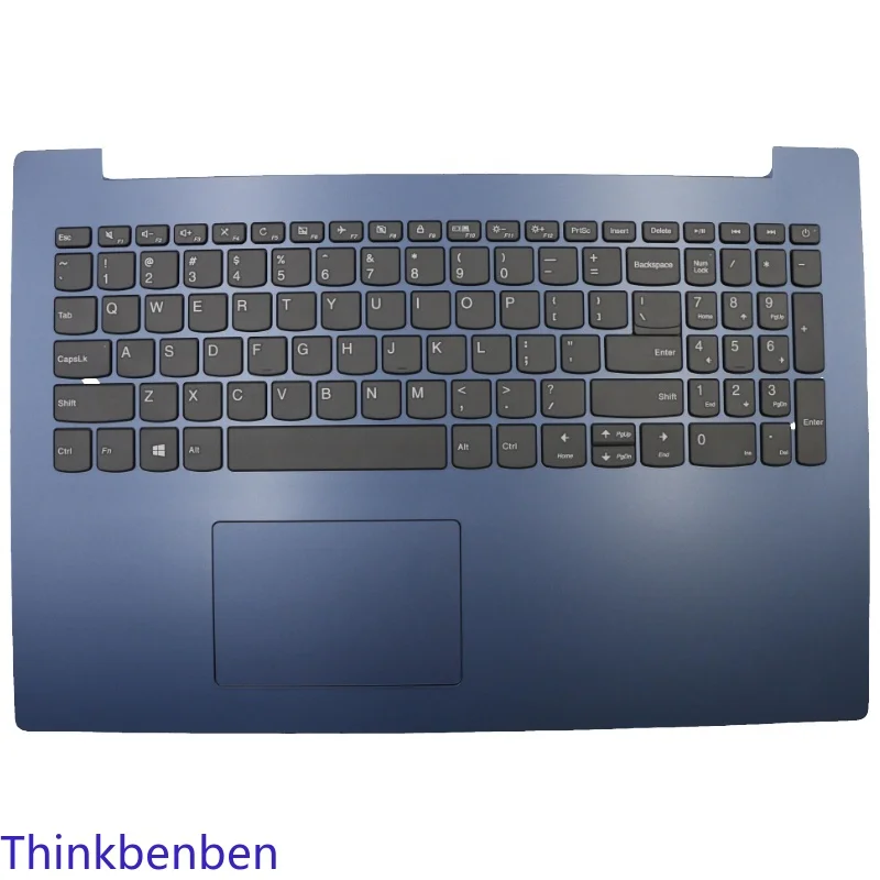

US English Keyboard Blue Upper Case Palmrest Shell Cover For Lenovo ideapad 330 15 IGM AST IKB 5CB0R16728