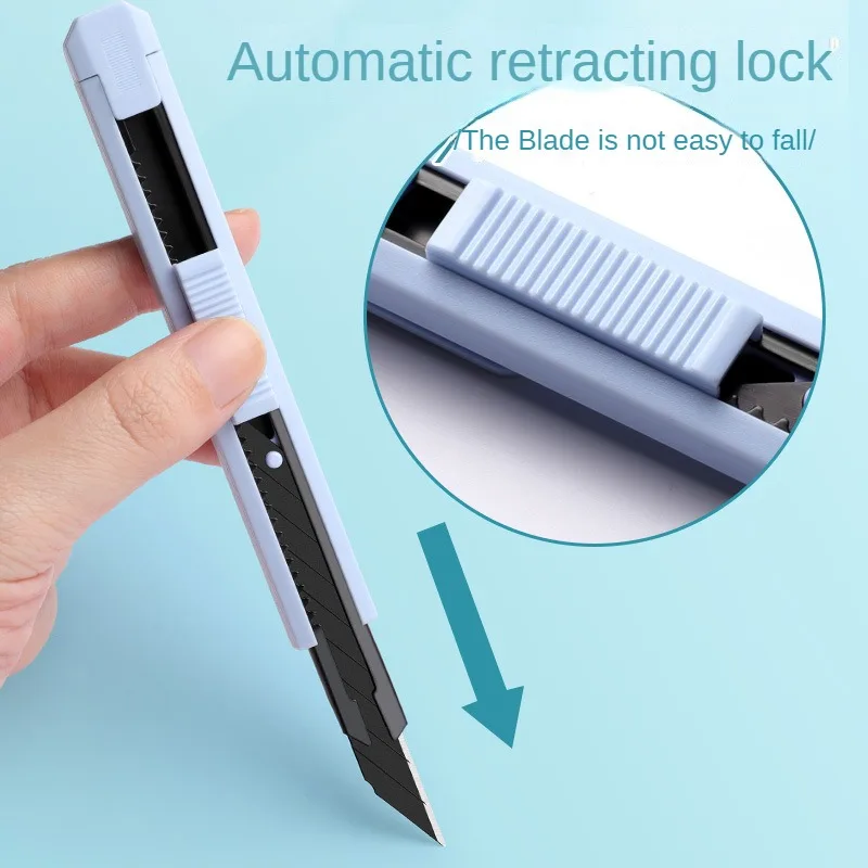 Multifunction Portable Utility Knife W/ Blade Pocket Craft Wrapping Box Paper Envelope Cutter Letter Opener Student Art Supplies