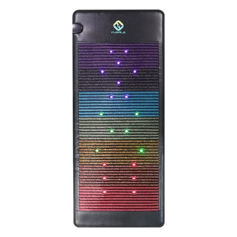 Rainbow Health Mattress Red Light Therapy LED  Infrared    Magnetic Therapy 7 Gemstones Chakra Amethyst Mat