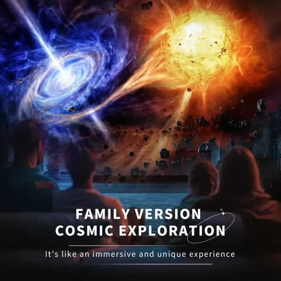 โปรเจคเตอร์ฉายดวงดาว 13 in 1 พร้อมลำโพงบลูทูธและเสียงไวท์นอยส์, รีโมทคอนโทรล ไฟกลางคืนสำหรับตกแต่งห้องนอน