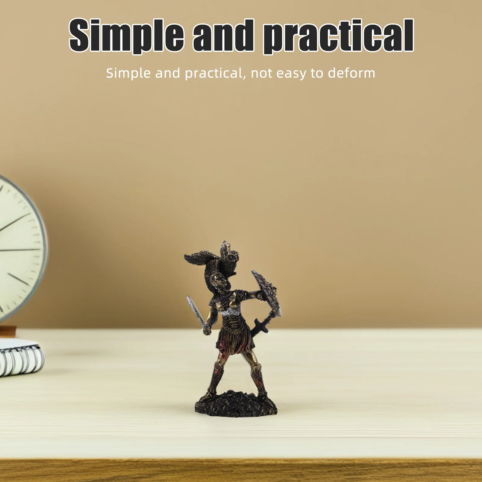 

Goddess Statue Resin Greek Sculpture Retro Figure Home Decor Miniature Ancient European Style Living Room Bookshelf