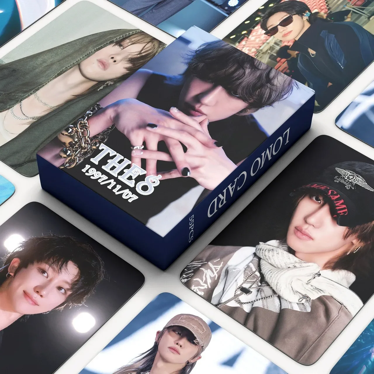 55pcs Korean Idol THE 8 Solo Cold Love Series Photo Card By Xu Minghao STARDUST Card Fans Collection Gift Lomo Cards