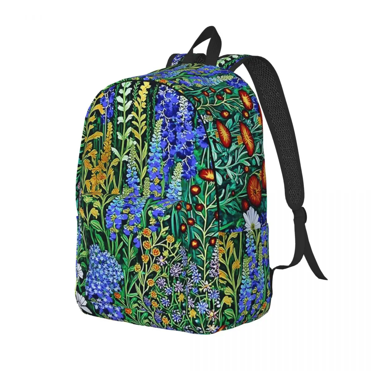 

Gustav Klimt Flower Garden Student Backpack School Bag Hiking Travel Daypack for Men Women Fashion Bookbag Shoulder Bags