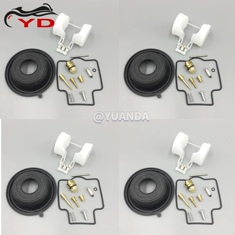 

For Kawasaki Ninja ZX-9R ZX900 GPZ900R 1994~2003 ZX 900 F Carburetor Repair Kit Motorcycle Carb diaphragm float part