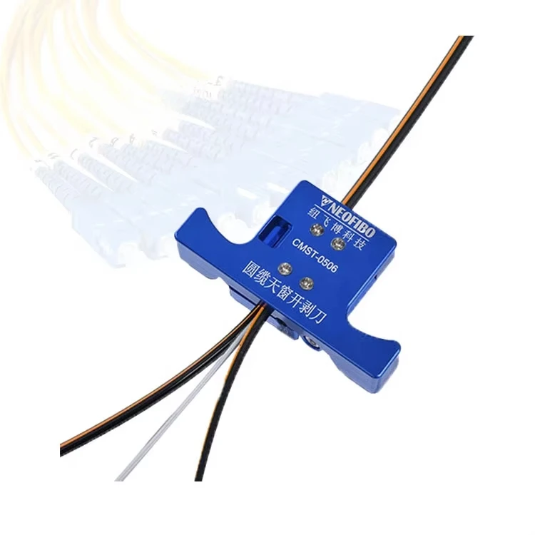 

2025 CMST mid span slitter round cable slitter fiber cable cutter electric tube armored fiber cable slitter