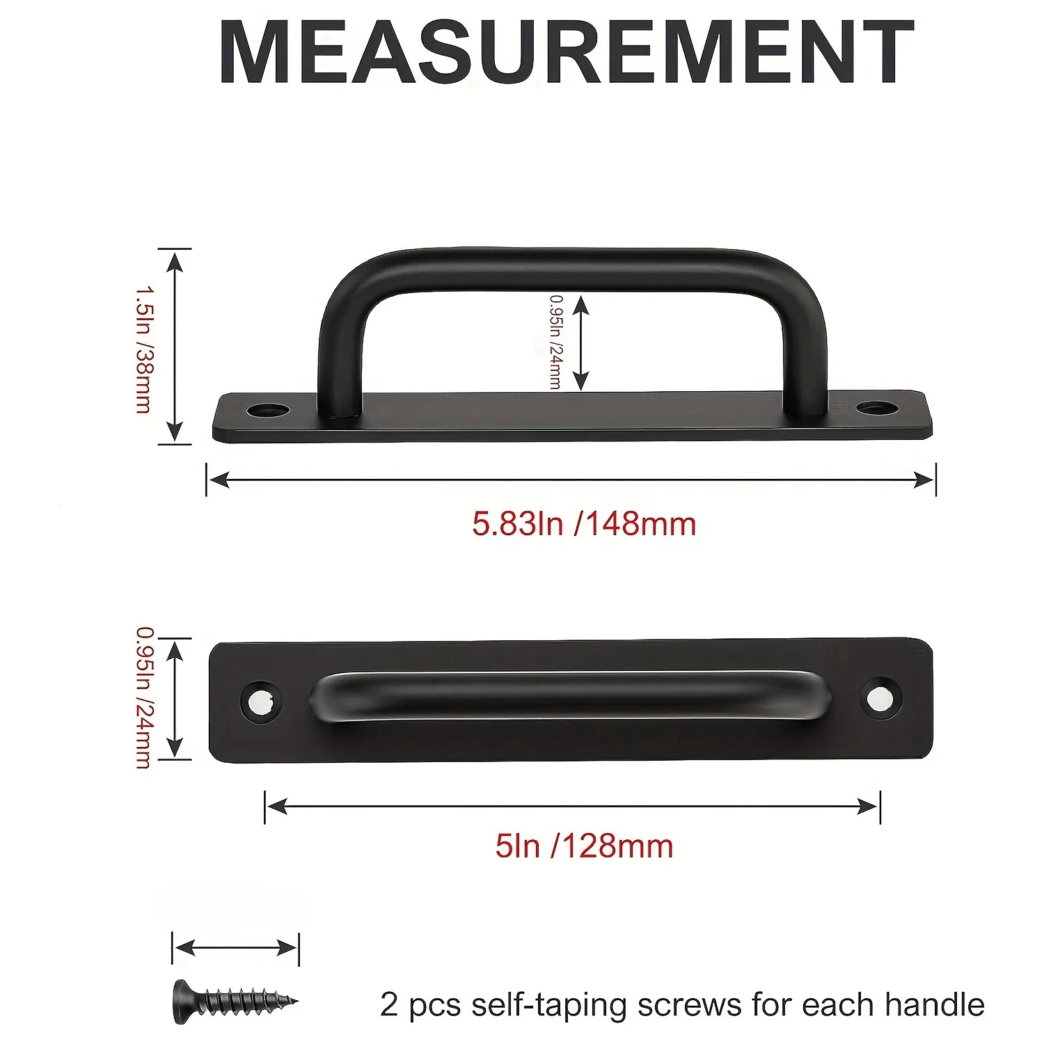 Black Door Handles Aluminium Alloy Kitchen Door Pulls Balcony Bedroom Silver White Furniture Handle Door Hardware