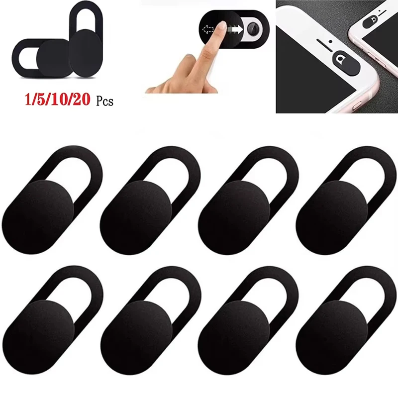 

1/10/20 шт. чехол для камеры, магнитный слайдер, металлический чехол для веб-камеры для iPad, планшета, веб-ноутбука, камеры, наклейка на объективы мобильного телефона