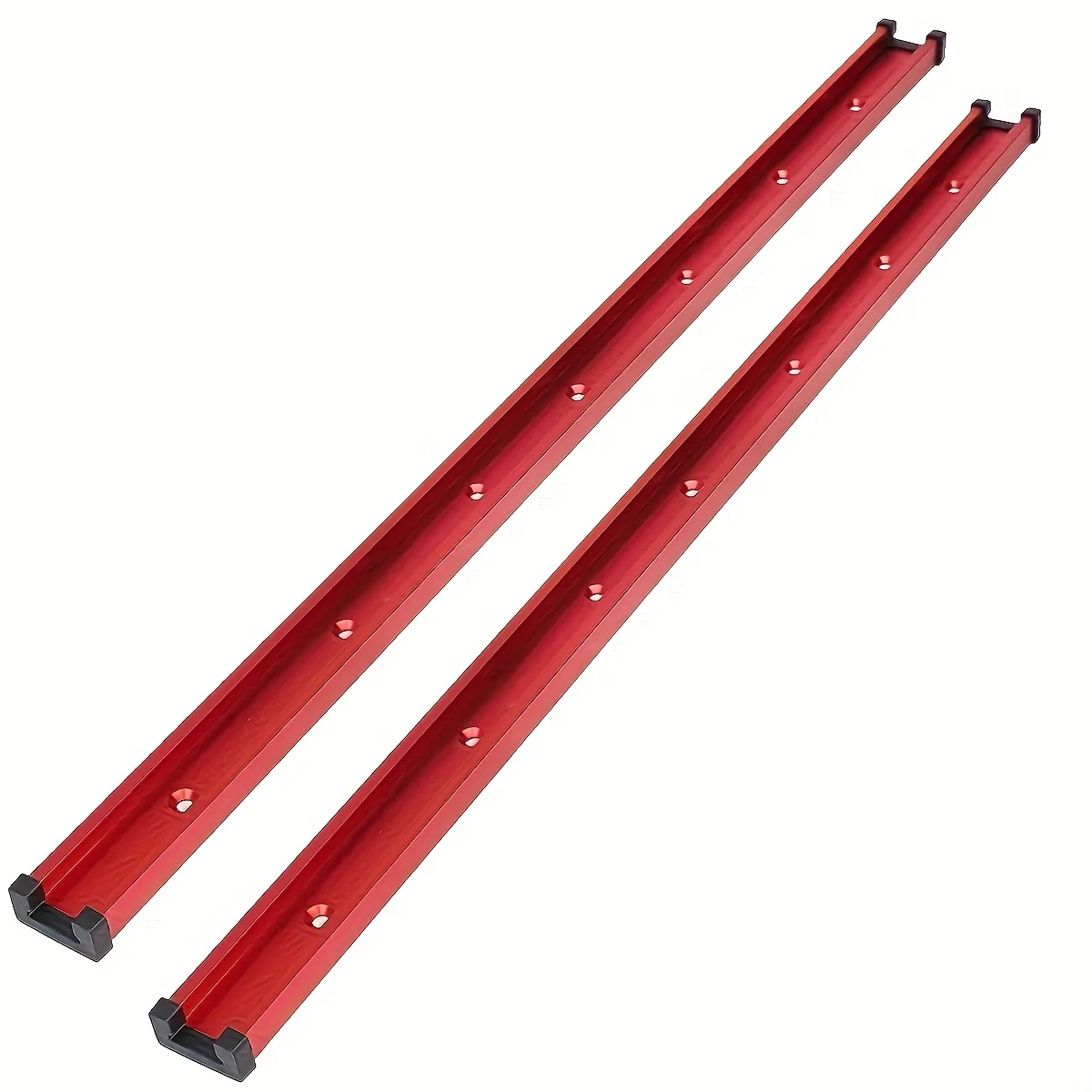 

2pcs Type 30 800mm 31.49in Woodworking T-slot Track Woodworking Slide Track Red Limit Guide Rail Pusher Universal Slide Workbenc