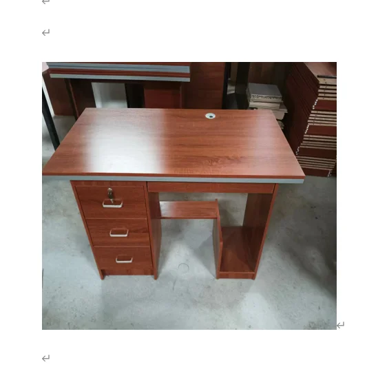 

Modern Cheap Computer Table Office Staff Desk with Drawer
