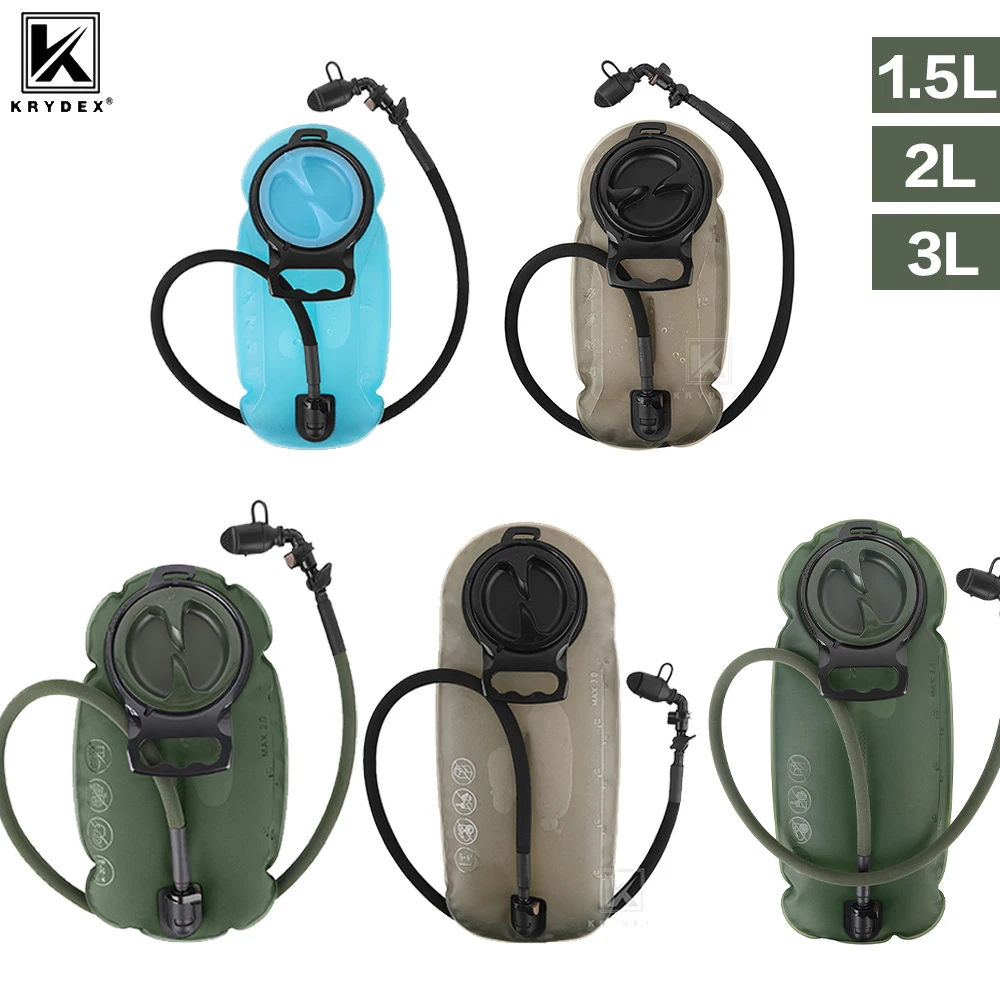 KRYDEX KRYDEX Tactical 1.5L 2L 3L Water Bladder Pouch Outdoor Camping Hydration Pack Storage Bag For Vest Backpack Hydration - Aliexpress Deal