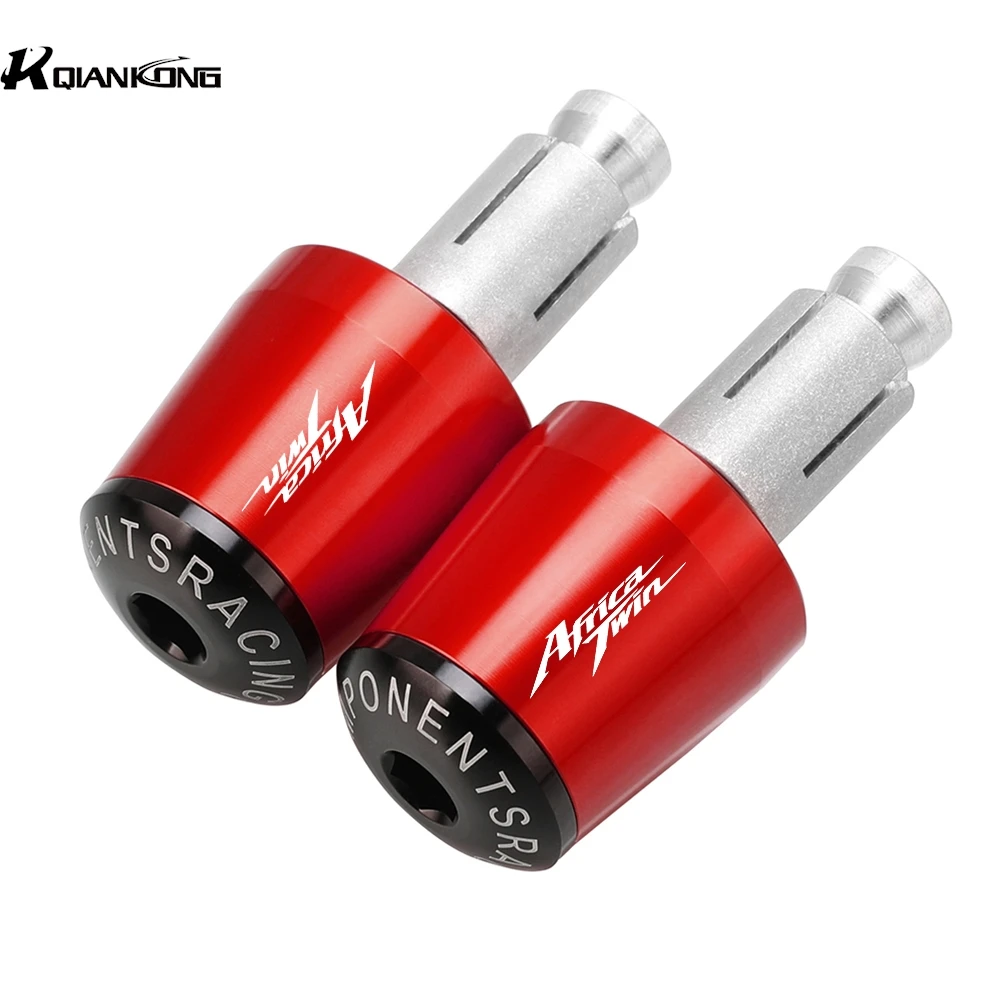 

For Honda XRV750 Africatwin CRF1000L CRF1100L AFRICA TWIN 1990-2024 Handlebar Gear Balanced Plug Slider Handle Bar Cap End Plugs