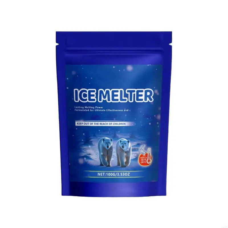 11XC Fast Acting Ice Melter Melting Ice on Sidewalks,Driveways Ice and Snow Melter