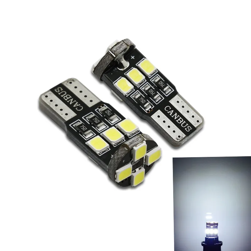 5Pcs T10 10SMD W3W …